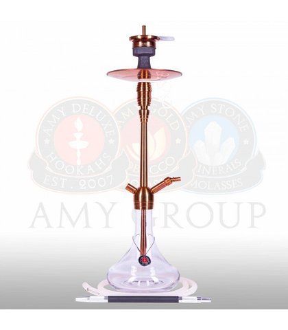Кальян Amy Deluxe SS 25.01 "bronze steel" 80 см фото