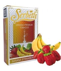 Табак Serbetli Banana strawberry (банан с клубникой) фото