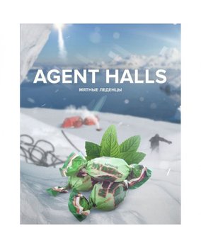 Чайна суміш 420 Tea М'ятні льодяники - Agent Halls