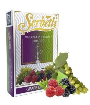 Табак Serbetli Grape berry (виноград и ягоды) фото