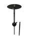фото Кальян Trumpet Hookah Empire Craft Black, 57 см