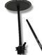 фото Кальян Trumpet Hookah Empire Craft Black, 57 см