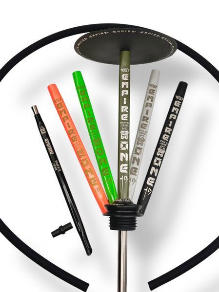 Кальян Trumpet Hookah Empire Craft Black, 57 см фото
