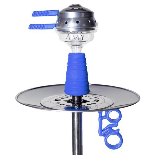 Кальян AMY Deluxe SS09R Stick Steel R, 80 см фото