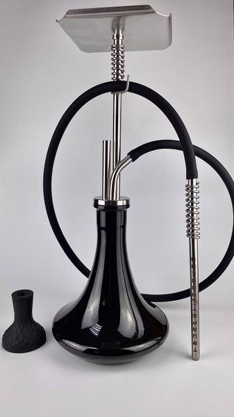 Кальян Trumpet Hookah комплект ST Black, 60 см фото