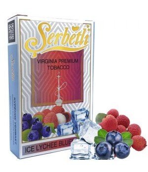 Табак Serbetli Ice lychee blueberry (черника. личи и лед) фото