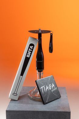 Шахта Tiaga Hookah Бита Black Edition, 50 см фото