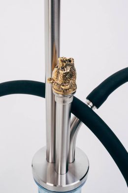 Кальян Trumpet Hookah Bear Silver, 60 см фото