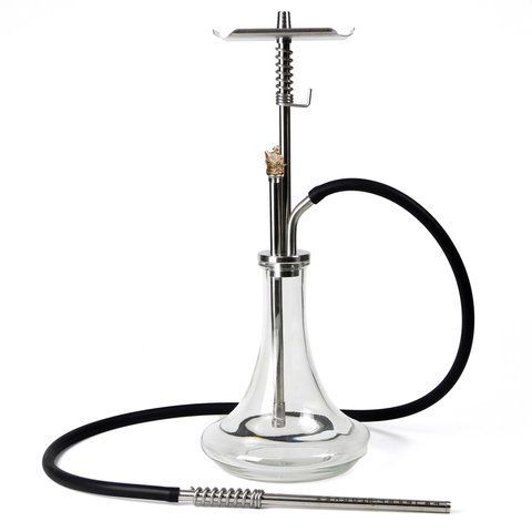 Кальян Trumpet Hookah Bear Silver, 60 см фото