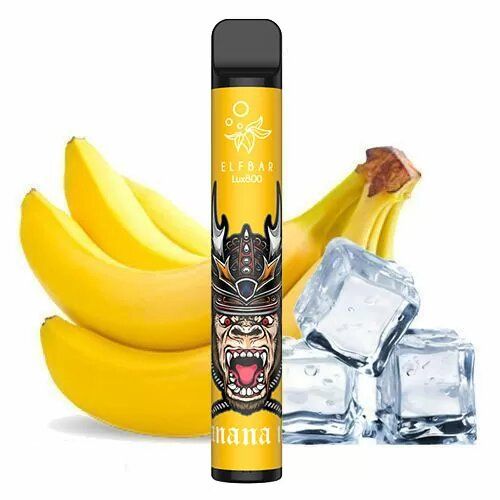 Одноразова POD система Elf Bar Lux 800 Banana ice