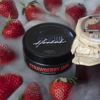 Табак 420 Strawberry Jam (Клубничное Варенье, 100 г)