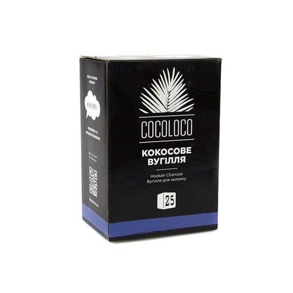 Кокосове вугілля для кальяну 20 кг Khmara Cocoloco фото