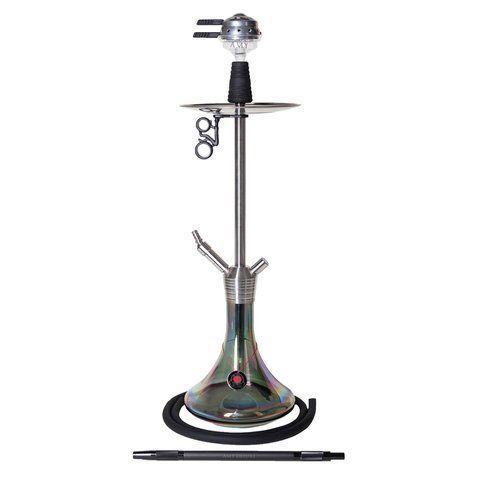 Кальян AMY Deluxe SS09R Stick Steel R, 80 см фото