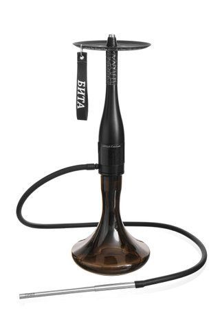 Кальян Tiaga Hookah Бита Black Edition Craft Black, 59 см фото