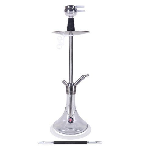 Кальян AMY Deluxe SS09 Stick Steel, 70 см фото