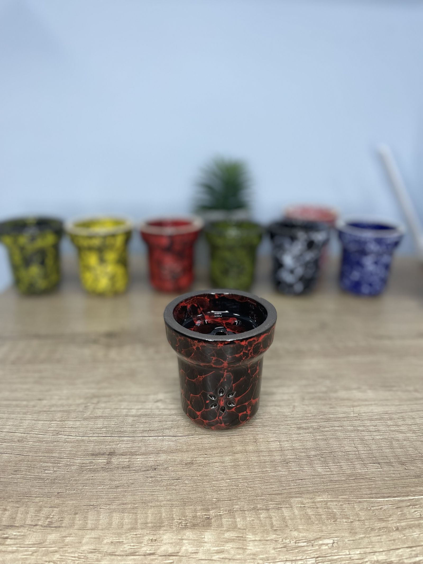 Чаша Solaris Adam glazed red